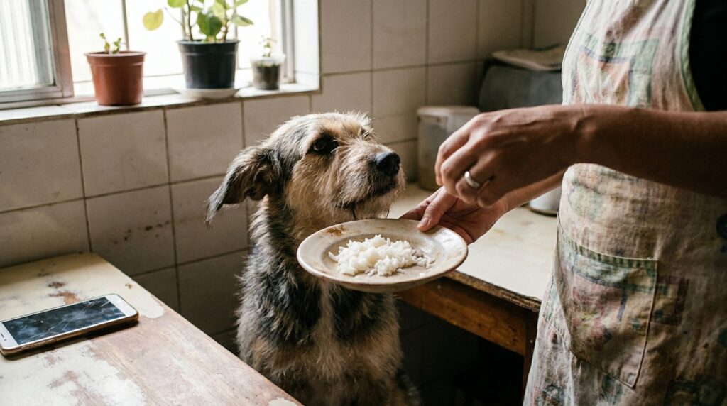 Cachorro pode comer arroz? Como oferecer do jeito certo (e quando evitar)