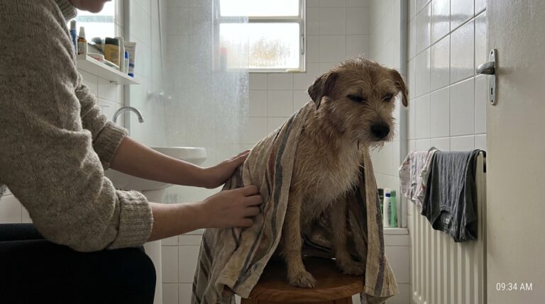 Banho em cachorro no inverno: o erro que todo tutor comete (e como evitar)