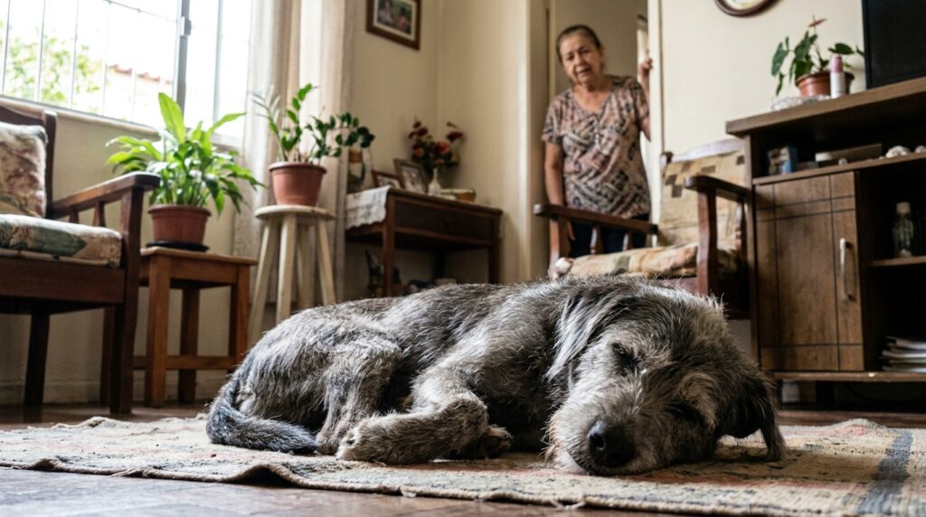 Cachorro idoso dormindo demais: um alerta silencioso que todo tutor deve notar